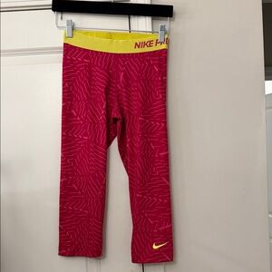 Nike Kids Pink Leggings